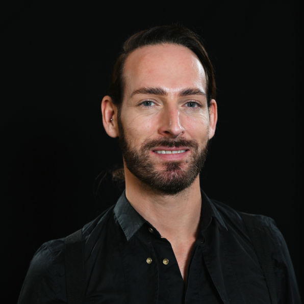 Female Actor headshot  with Black back ground 