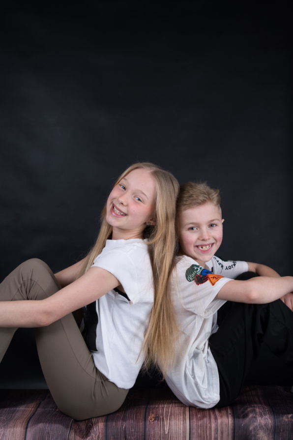 Children's portrait session in stockport 